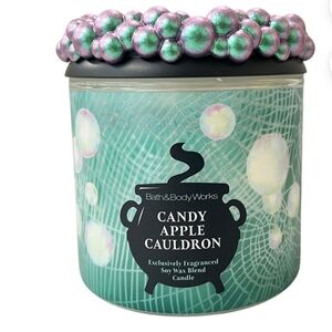 Bath & Body Works Candy Apple Cauldron Scented 3 Wicked Candle NEW
